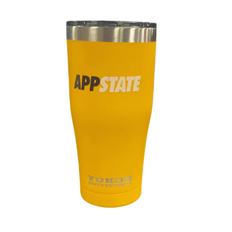 20 oz Gold Appstate Tumbler