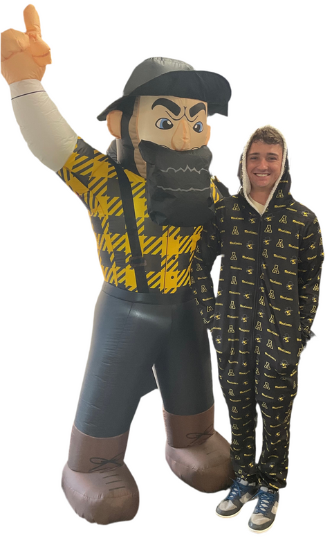 APPALACHIAN STATE Men's Custom Branded PRINT Union Suit
