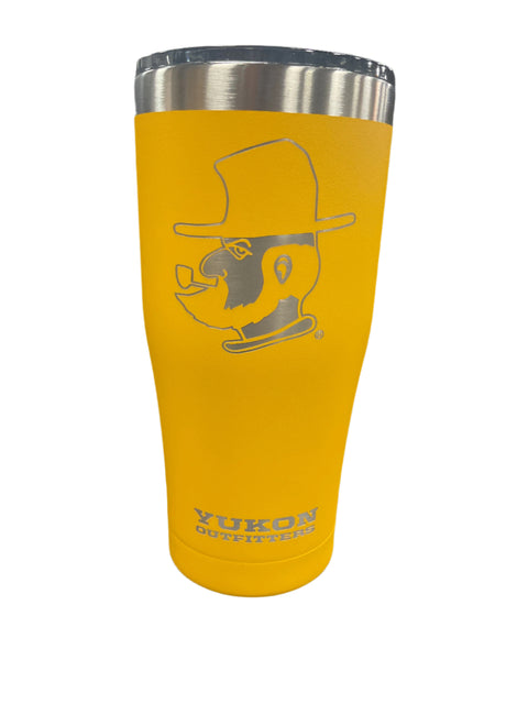 20 oz Gold Appstate Tumbler