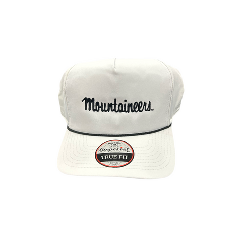 Imperial True Fit White/Black Rope - Mountaineers - Hat