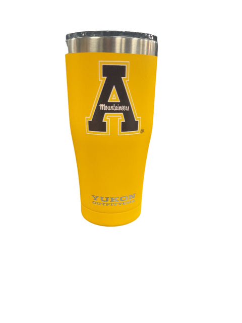 20 oz Gold Appstate Tumbler