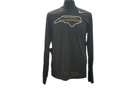 Appalachian State T.I.G.M.A NIke Dri-Fit Long Sleeve