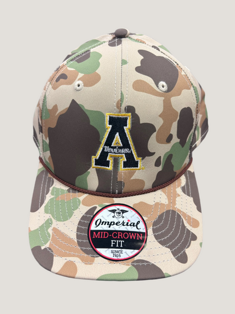 Camo - Block A - Imperial Mid-Crown Fit Yosef Embroidered (