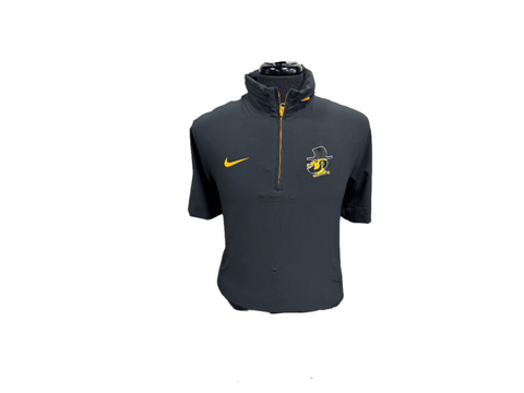 AC NIKE Black Short Sleeve Lightweight Coach Jacket