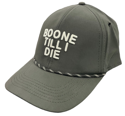 Imperial Mid-Crown - Boone Till I Die - Black/Black Rope