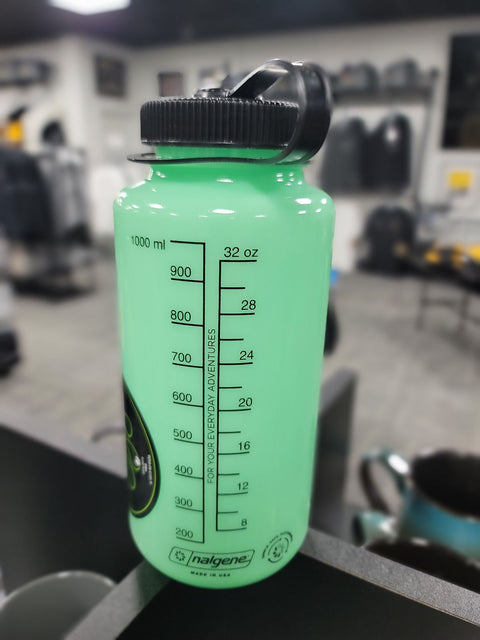 Nalgene 'Boone NC' Glow in Dark Water Bottle