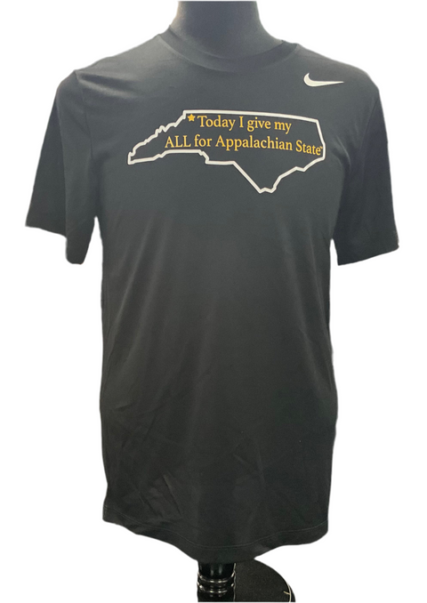 Appalachian State T-I-G-M-A Nike Dri-Fit Short Sleeve