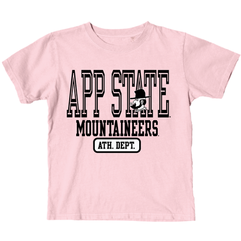 Youth Blue 84 Cotton Tee - App State