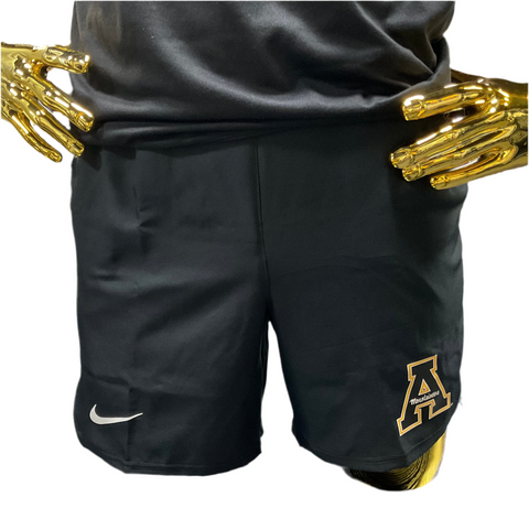 APP STATE NIKE BLACK VICTORY SHORT