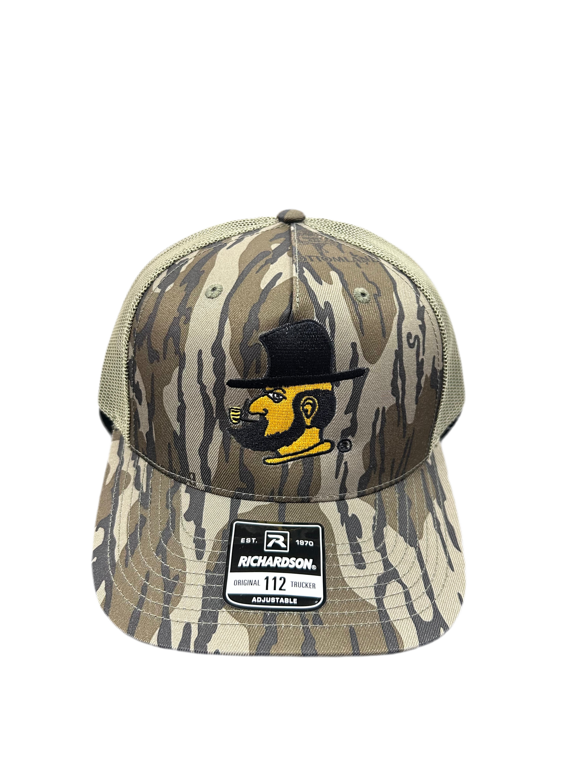 Richardson 112 Mossy Oak Bottomland Camo - Yosef – Mountaineer Mania
