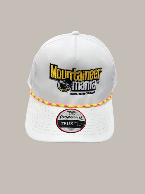 Imperial True Fit - White/Berry Neon Rope-Mountaineer Mania- Hat