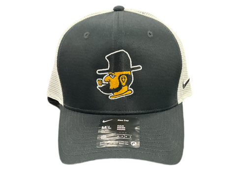 APPALACHIAN STATE Yosef NIKE BLACK RISE TRUCKER