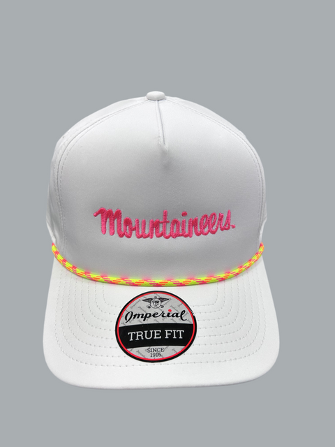 Imperial True Fit - White/Berry Neon Rope - Pink Mountaineers - Hat