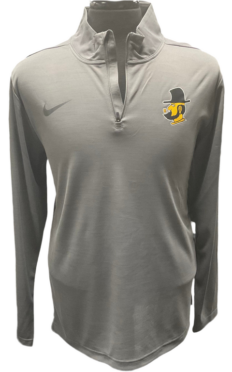 APPALACHIAN STATE GUNMETAL NIKE INTENSITY 1/4 ZIP - YOSEF