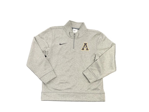 App State Nike Youth Heather 1/4 Zip