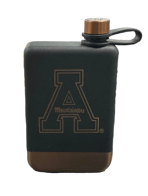 Yukon Outfitters 9 oz Highline Flask with Engraved Copper Block A