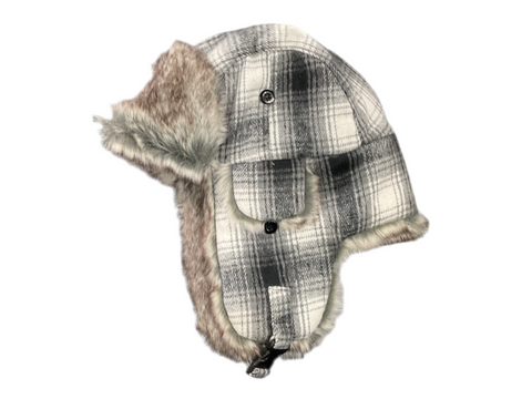 App State LOGOFIT Plaid Trapper Hat