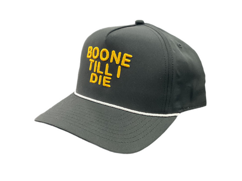 Imperial Mid-Crown Fit -  Boone Til I Die Black/Gold