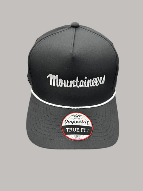 Imperial True Fit Black/White Rope - Mountaineers - Hat