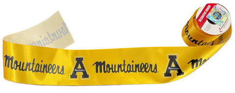 App State 2.5 Inch Gold Ribbon