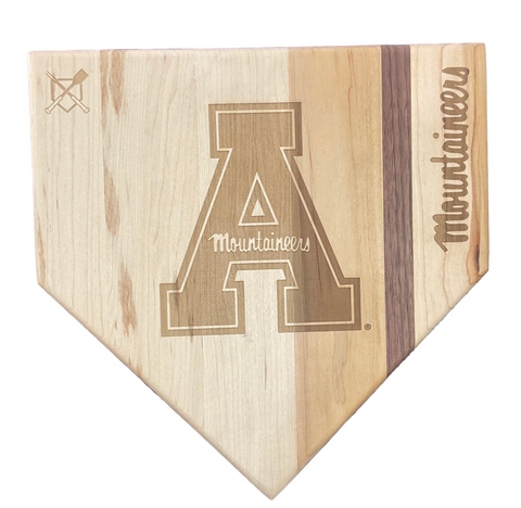 Appalachian State University Home Plate Cutting Board