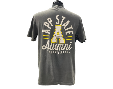 Appalachian State Graphic Tee Comfort Color "Overlay Alumni" Tee