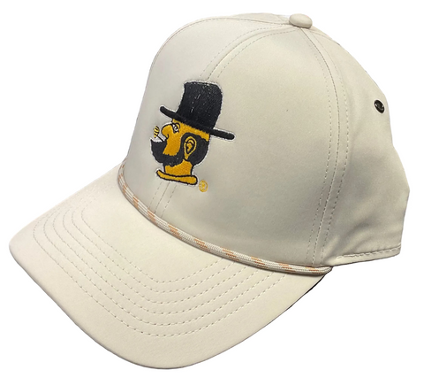 Putty Imperial Mid-Crown Fit Yosef Embroidered