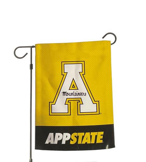 App State Applique Garden Flag