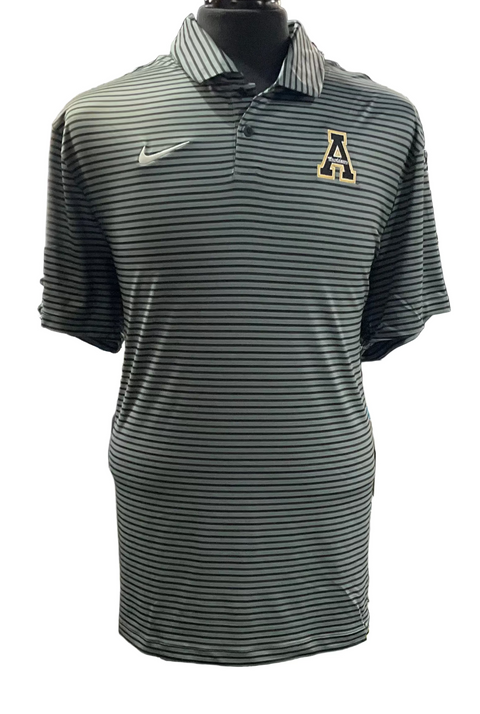 App State Nike Dri-Fit Tour Stripe Polo