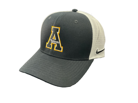 App State Nike Rise Trucker Cap Block A