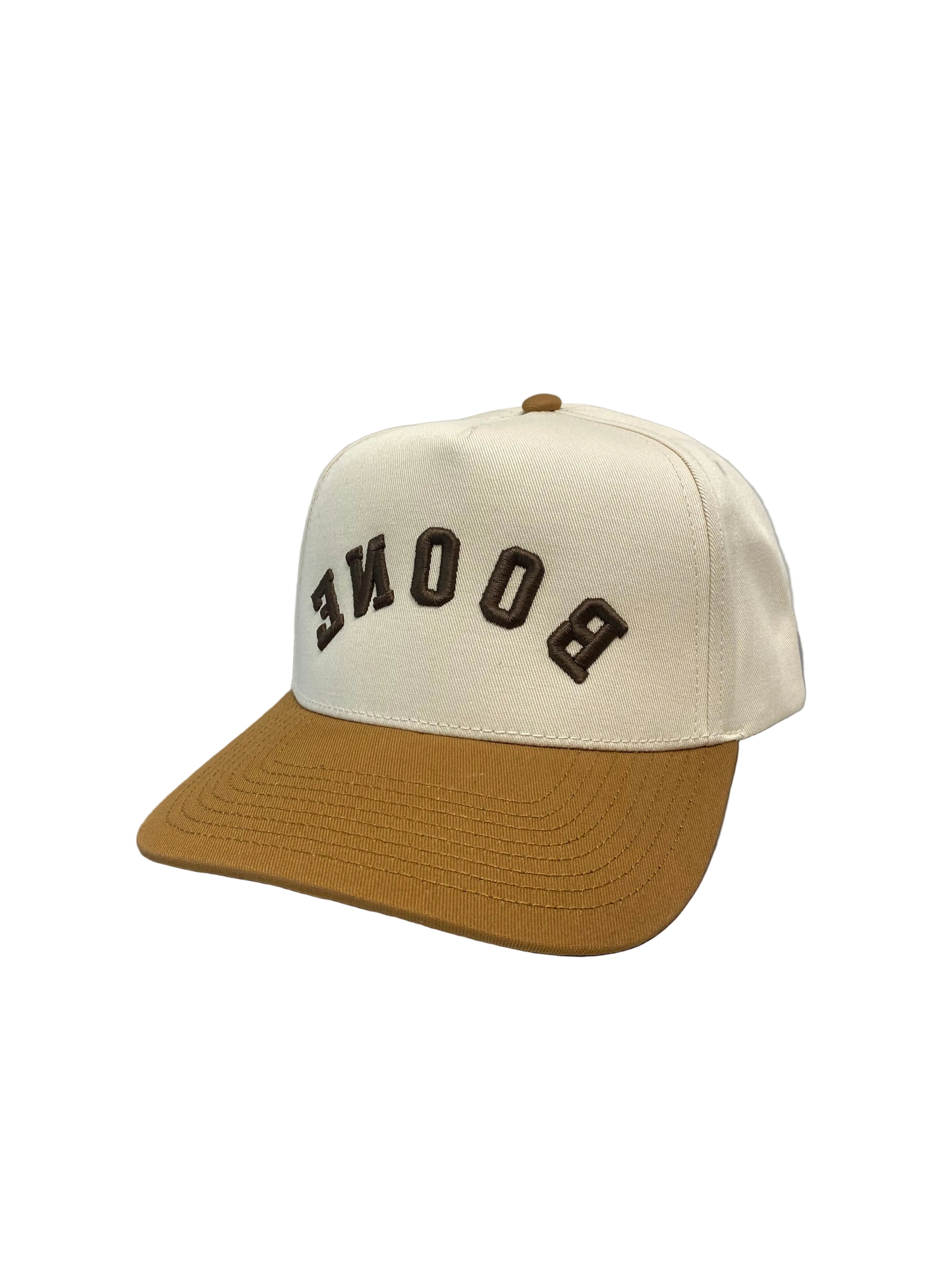 Richardson 323 Hat - Ivory / Camel - Upside Down Boone