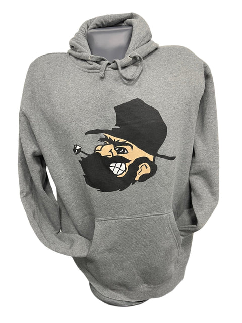 Angry Mania Man Gunmetal Hoodie