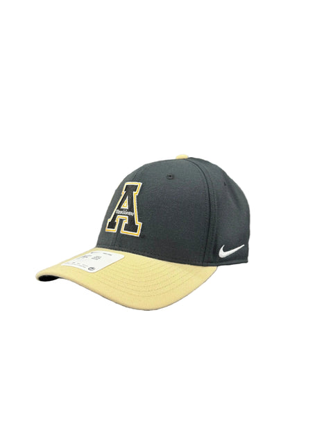 Nike Rise Swoosh Flex Fitted Hat - Block A