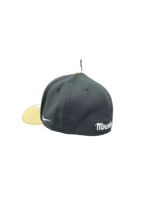 Nike Rise Swoosh Flex Fitted Hat - Block A