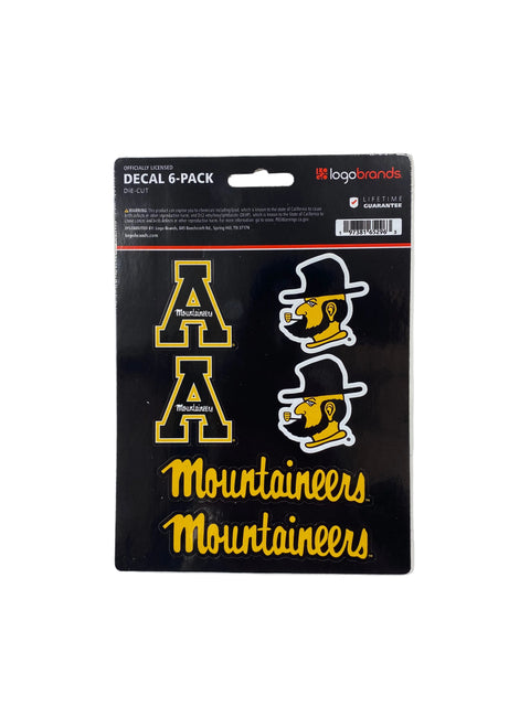 App State Sticker 6 Pack