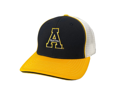Fitted Trucker Hat - TriColor