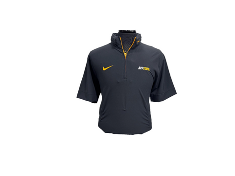 AC NIKE Black Short Sleeve Lightweight Coach Jacket