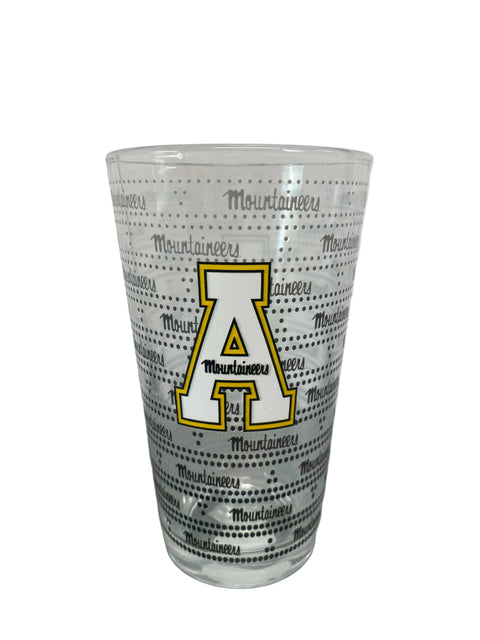 App State 16 oz Glass Pint