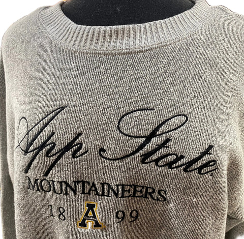 chicka-d Cool Down Cropped Pullover - App State